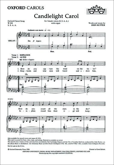 Candlelight Carol
