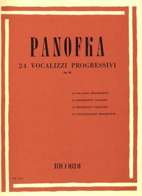 24 Vocalizzi Progressivi, Op.85
