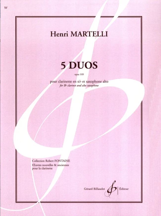 5 Duos, Opus 109