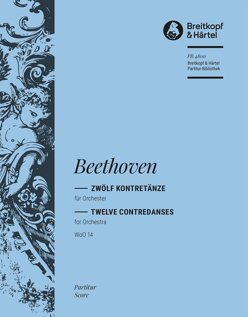 12 Contredanses, WOo.14 (Full score)