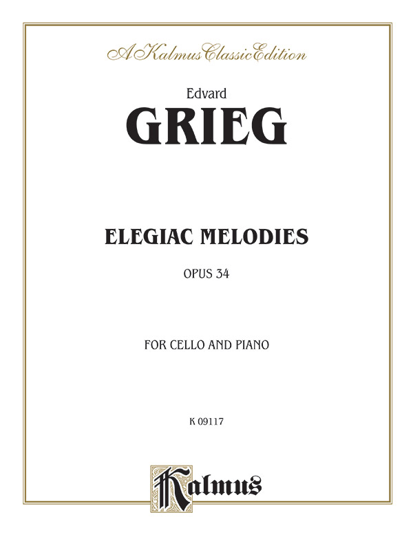 Elegiac melodies, Op.34