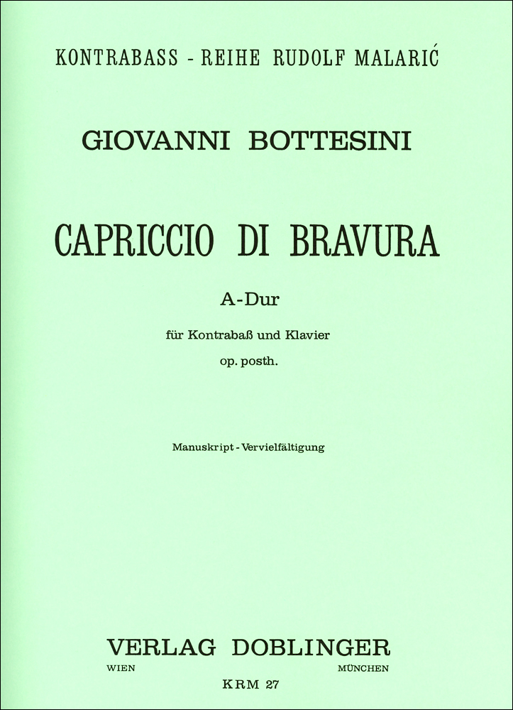 Capriccio di bravura A-dur
