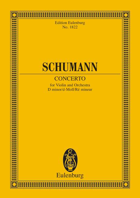 Violin concerto d minor (Study score)