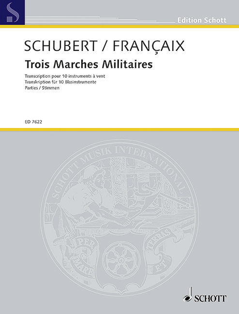 3 Marches militaires (Stimmen)