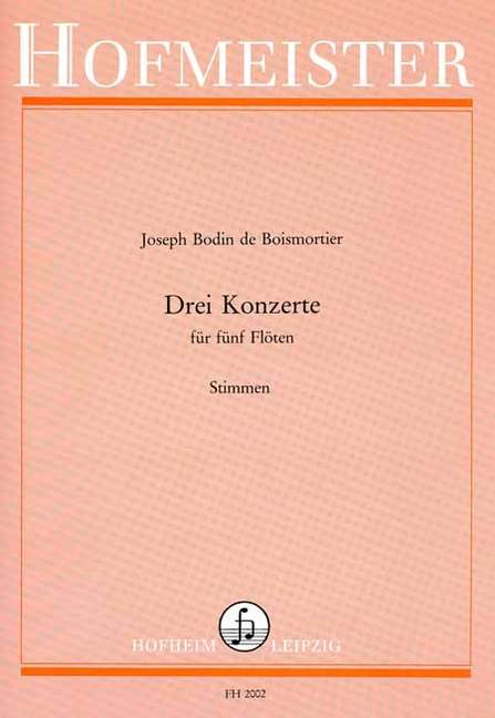 Konzerte, Op.15 (I-III) - Stimmen
