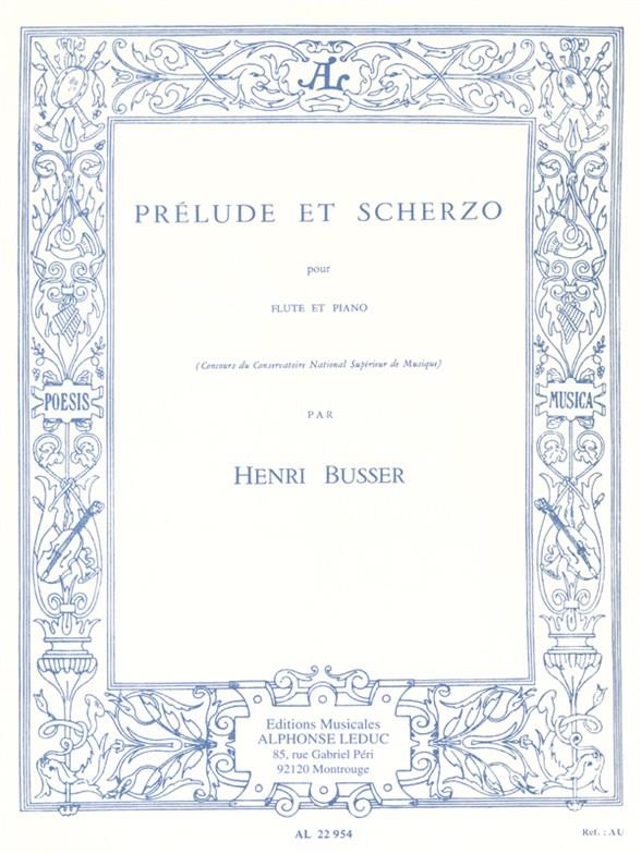 Prélude et scherzo, Op.35