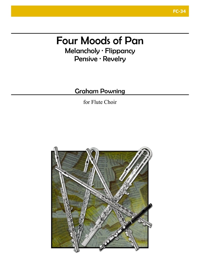 4 Moods of Pan  (Score & parts)