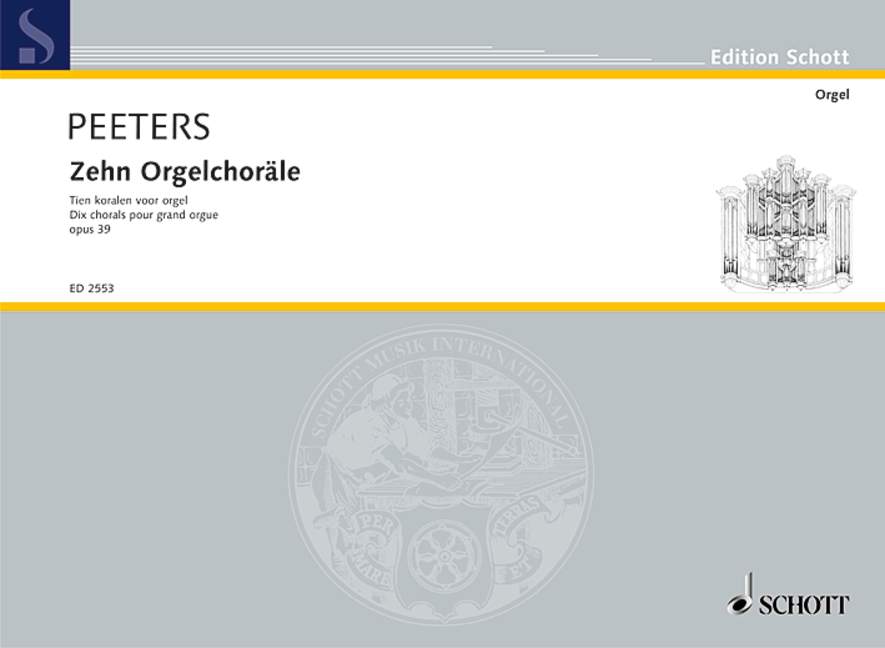 10 Orgelchorale, Op.39