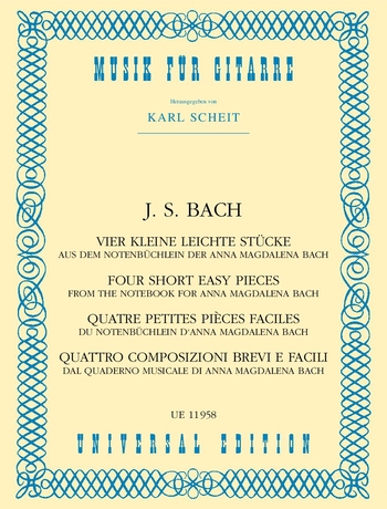 4 Kleine leichte Stucke