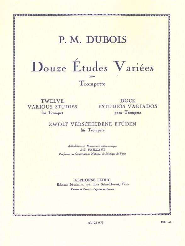 12 Etudes Variées