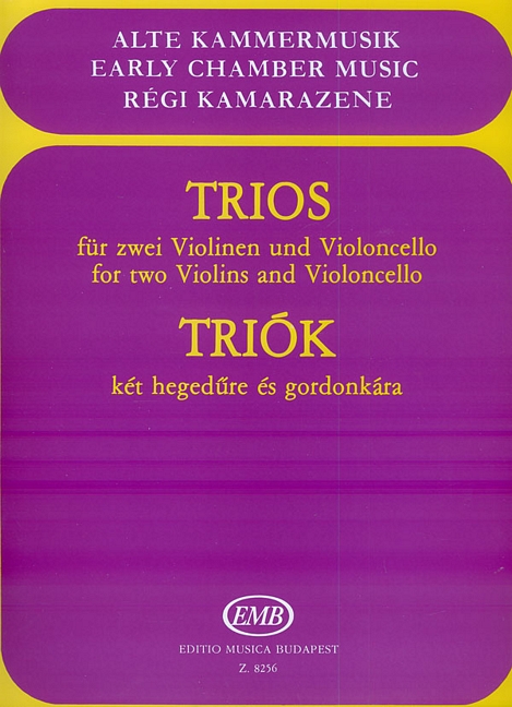 Trios for 2 violins and violoncello