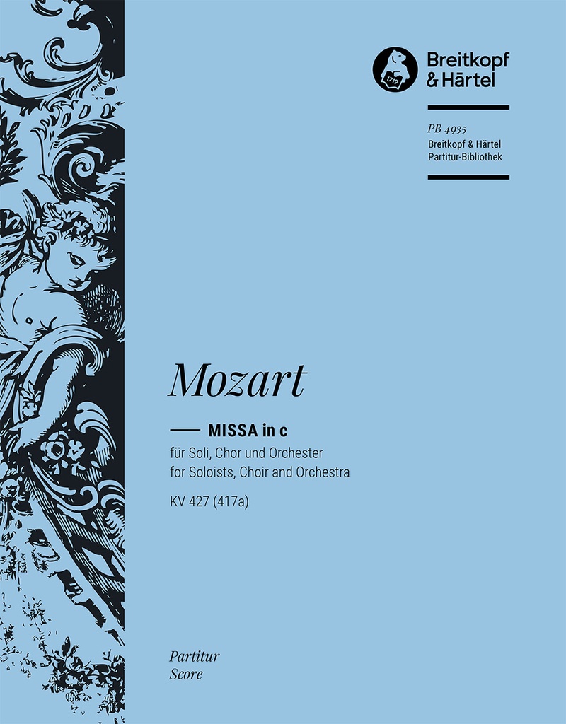 Mass in C minor, KV.427 (417a) (Full score)