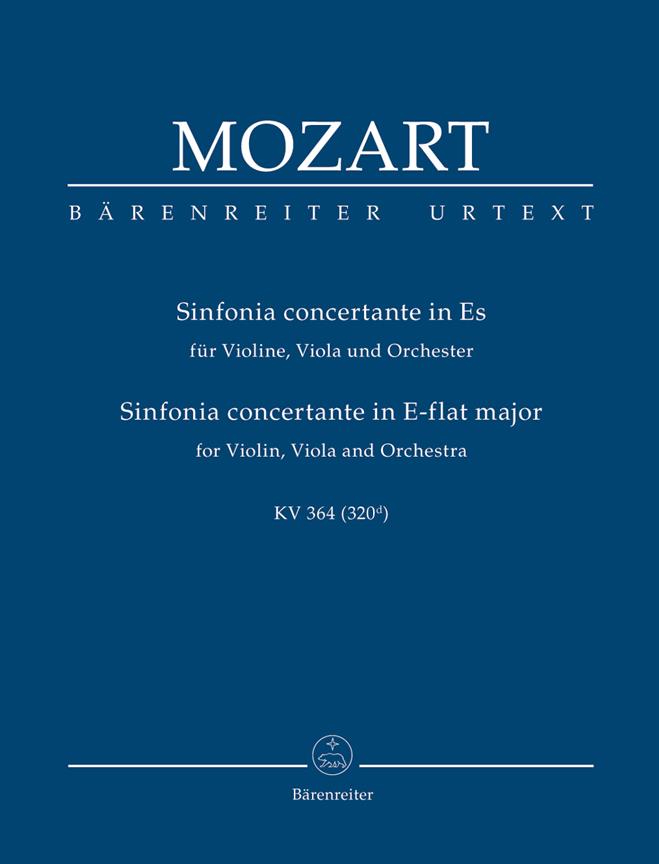 Sinfonia Concertante Es Major, KV.364 - Study Score