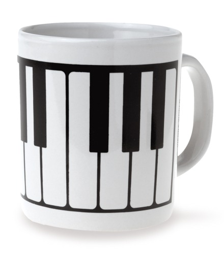 Koffiemok Klavier