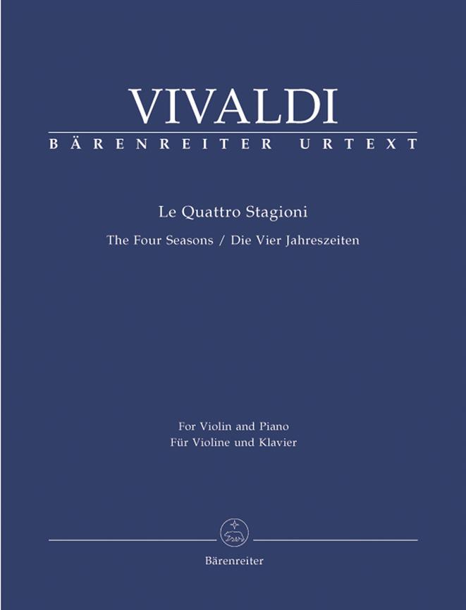 Le Quattro Stagioni / Die Vier Jahreszeiten (Piano reduction)