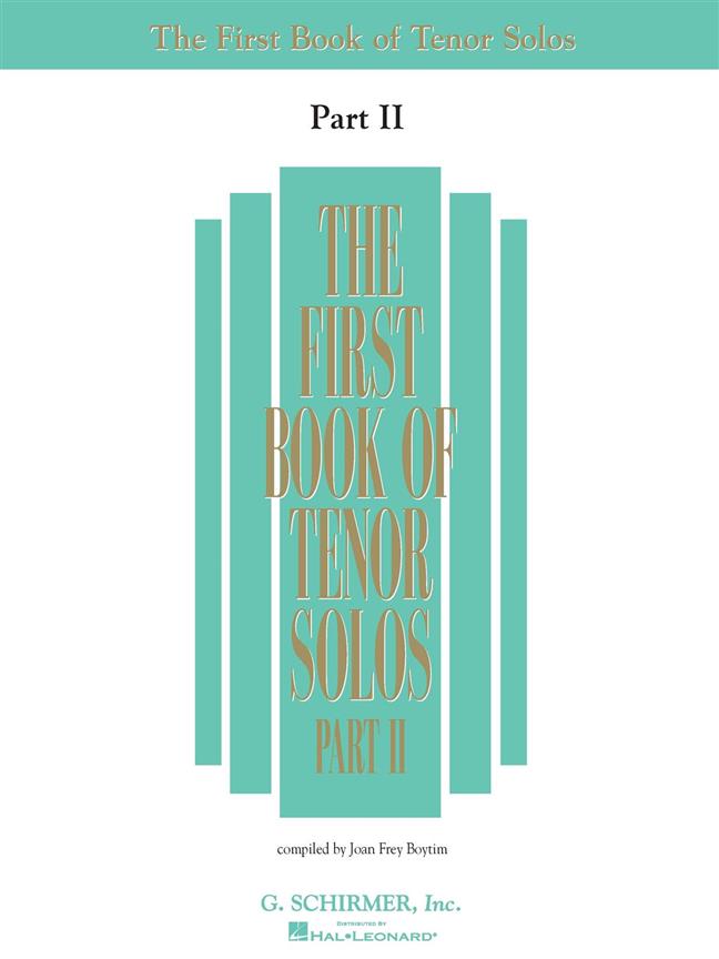 The First Book of Tenor Solos - Vol.2