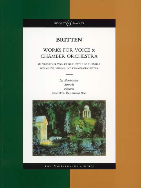 Works for voice and orchestra (Full score)