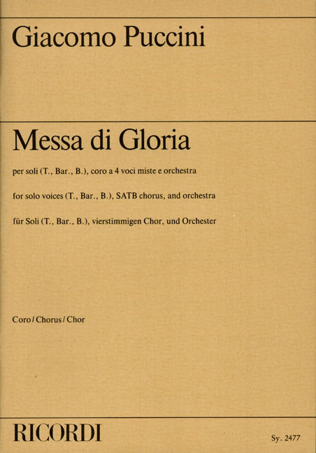 Messa di Gloria (Chorpartitur)