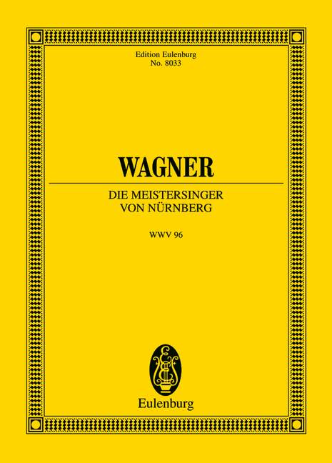 Die Meistersinger von Nurnberg (Study score)