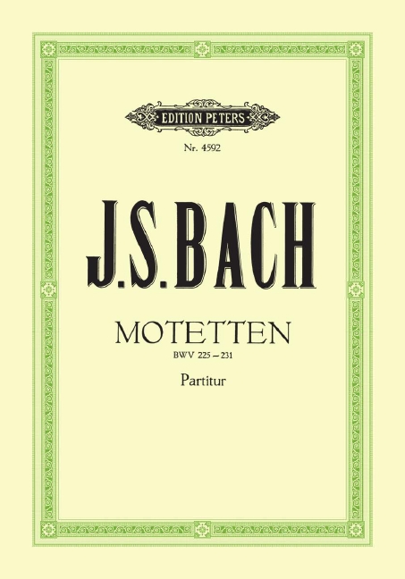 Samtliche Motetten (Full score)
