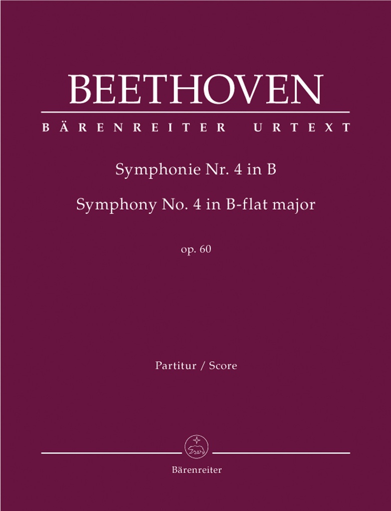 Symphony No.4 B-flat major, Op.60 (Full score)