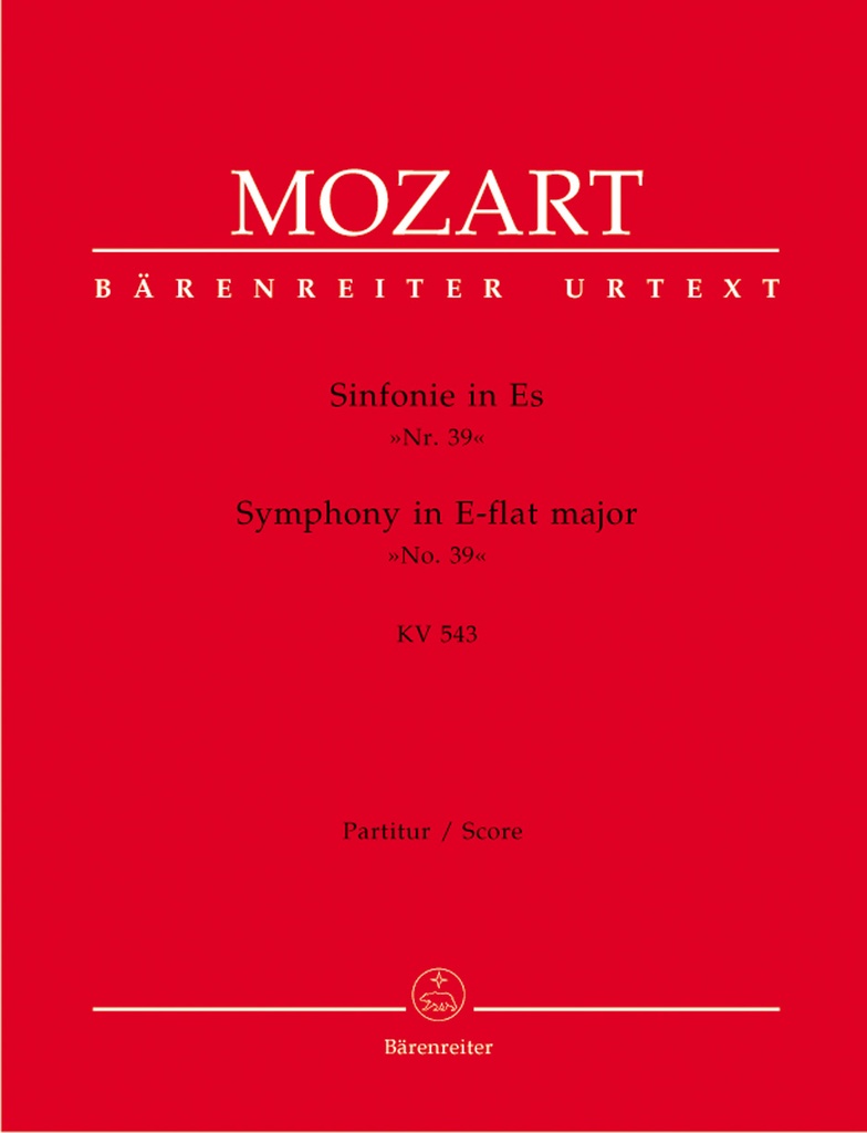 Symphony Es major, KV.543 (Full score)