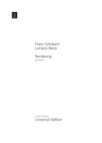 Rendering (Full score)