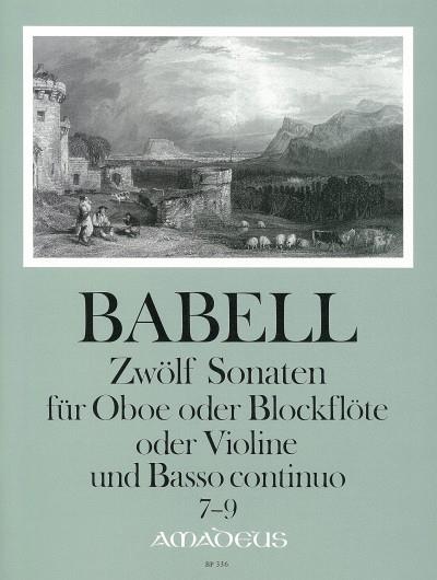 12 Sonaten - Band 3 (7-9)