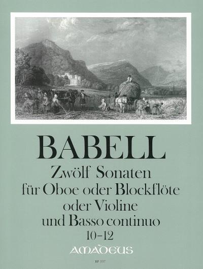 12 Sonaten - Band 4 (10-12)