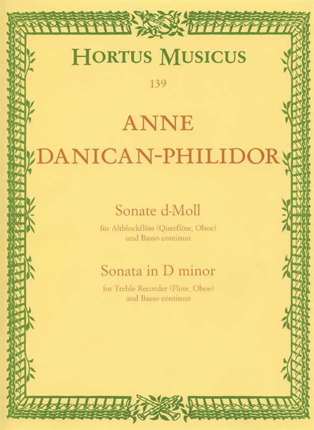 Sonate d minor