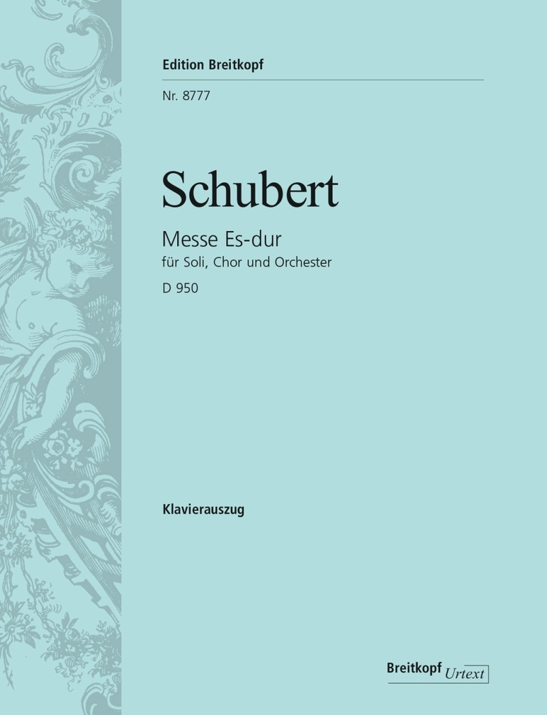Mass in Eb major, D.950 (Vocal score)