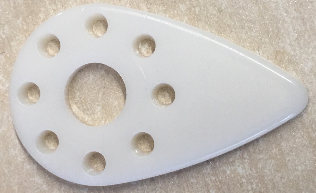 Pick for Mandolin - White