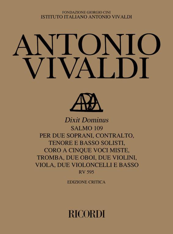 Dixit Dominus, RV.595 (Full score)