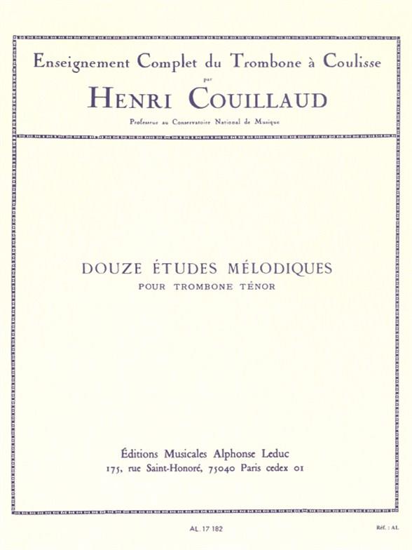 12 Etudes Mélodiques