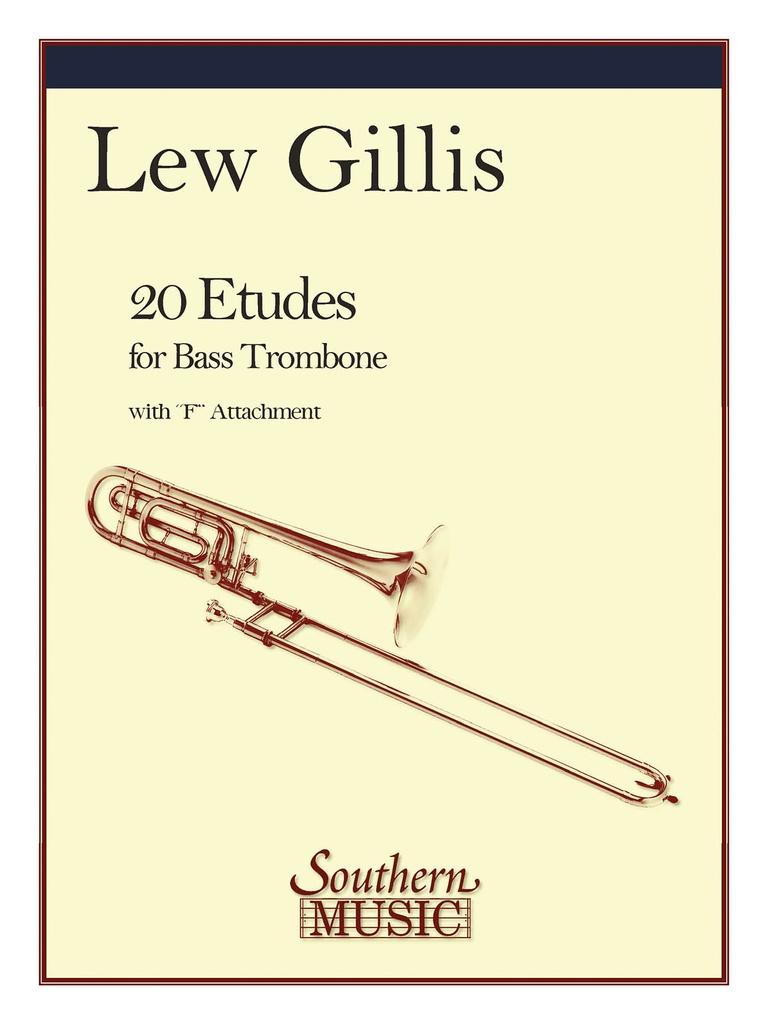 20 Etudes for Bass Trombone with F Attachment