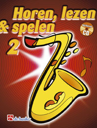 Horen, Lezen & Spelen 2 - Methode (Tenorsaxofoon)