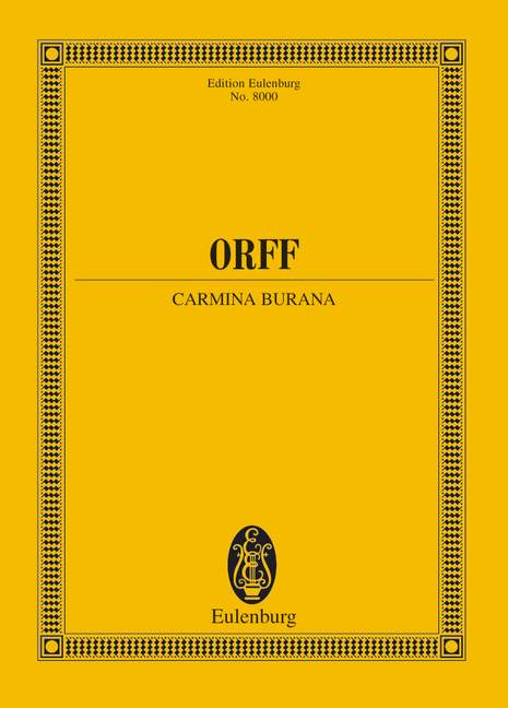 Carmina Burana (Study score)