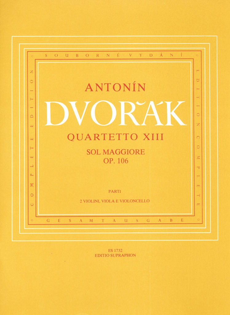 Streichquartett Nr.13, Op.106 (Stimmen)