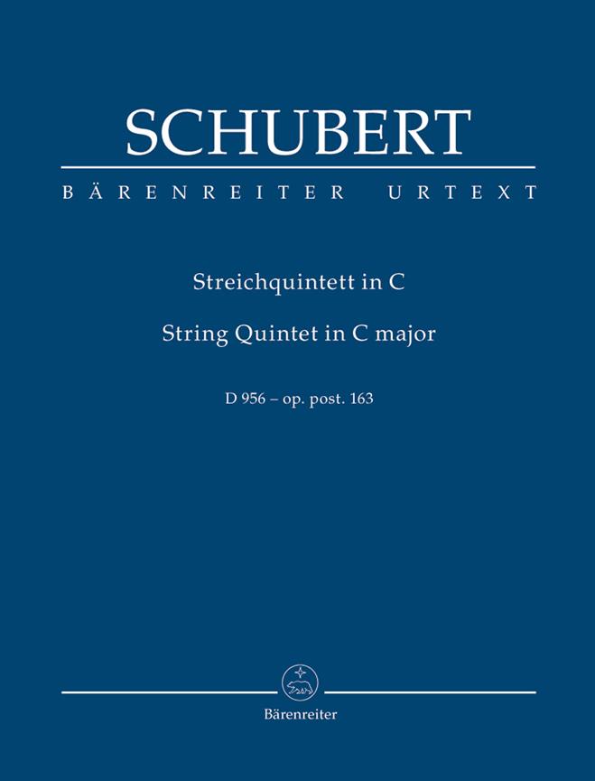 String Quintet C major, D.956 (Study score)