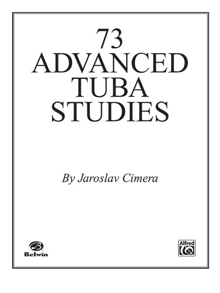 73 Advanced Tuba Studies
