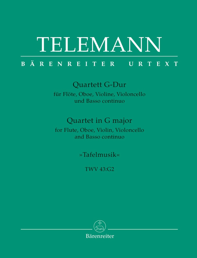 Quartet G major, TWV.43:G2