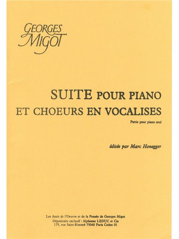 Suite (Partie pour piano seul)