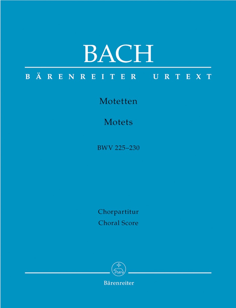 Motetten, BWV.225-230 (Choral score)
