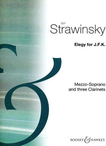 Elegy for J.F.Kennedy (3 Clarinets)
