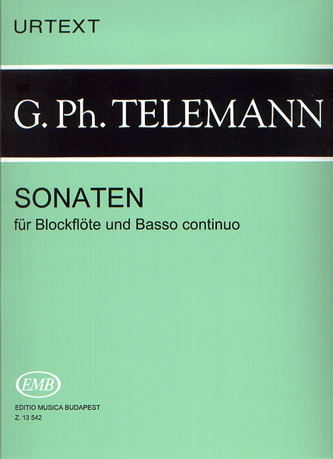 Sonatas for Recorder and Basso Continuo