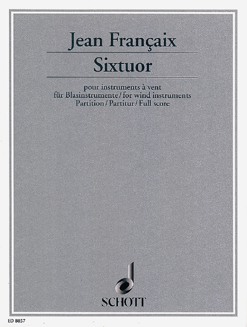 Sixtuor (Partitur)