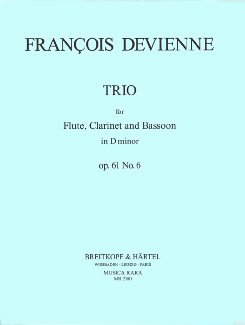 Trio in D minor, Op.61 No.6 (Set of parts)