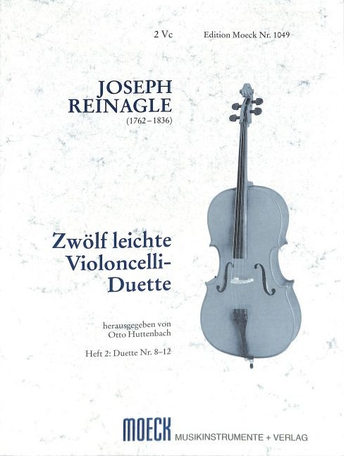 12 Leichte Violoncelli-Duette - Heft 2 (8-12)