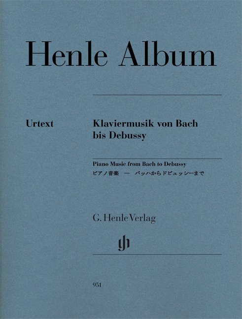 Klaviermusik von Bach bis Debussy