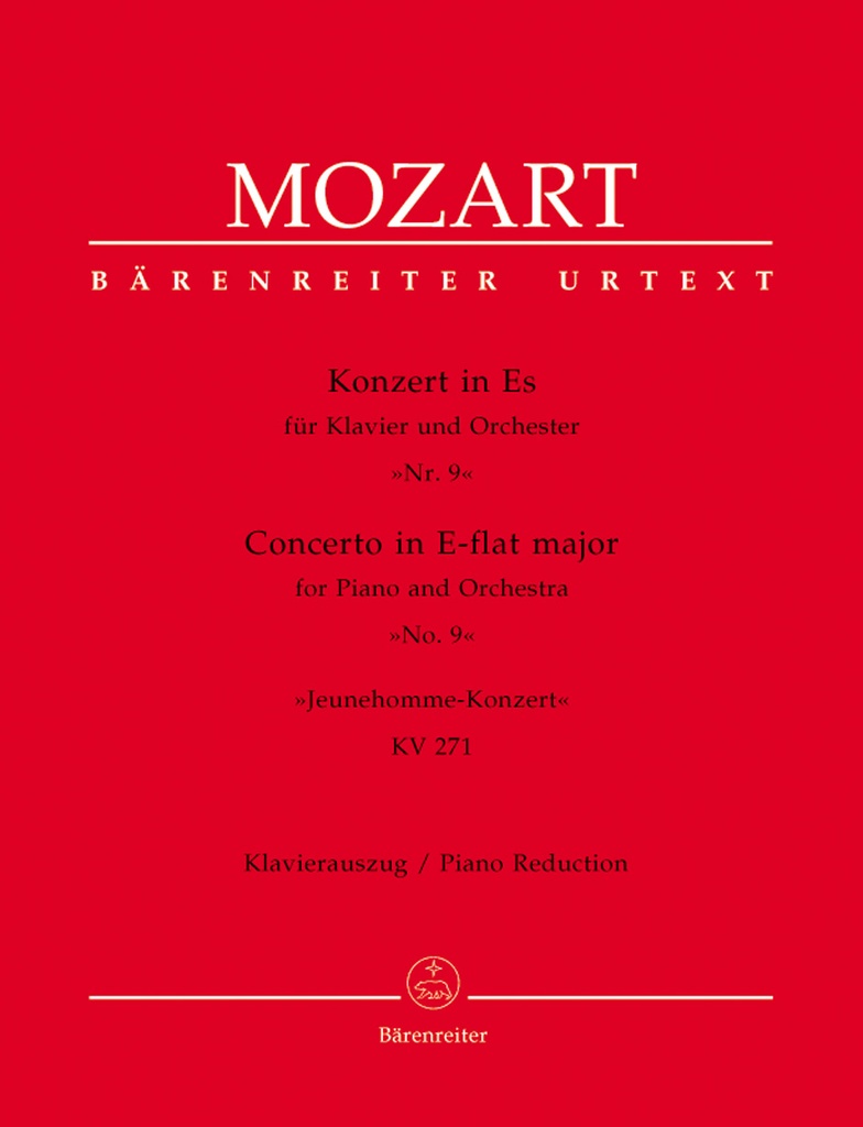 Piano Concerto in E flat, KV.271 (Piano reduction)